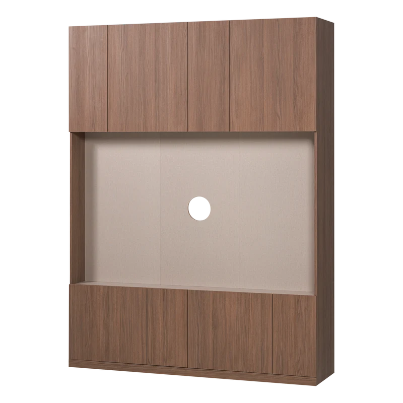 Build tv opbergkast 160 cm eiken fineer bruin