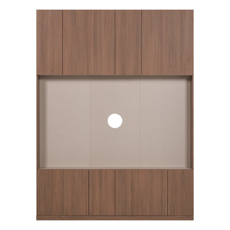 Build tv opbergkast 160 cm eiken fineer bruin