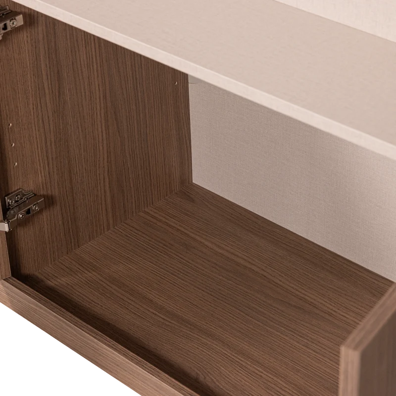 Build tv opbergkast 160 cm eiken fineer bruin