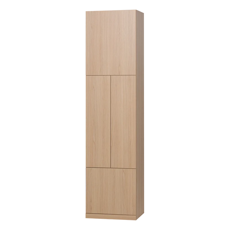 Build smalle opbergkast eiken fineer naturel