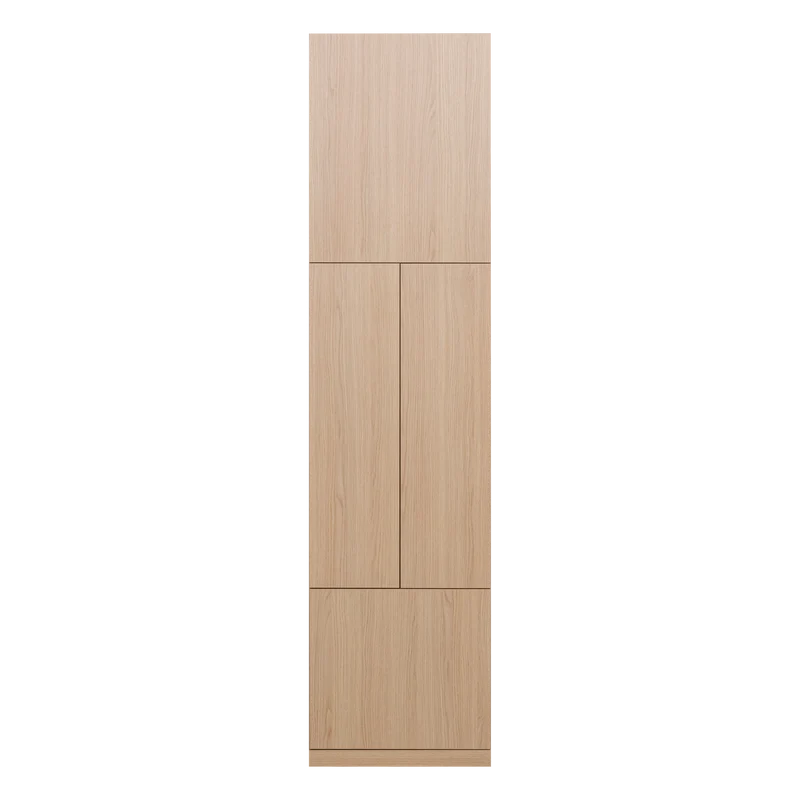 Build smalle opbergkast eiken fineer naturel