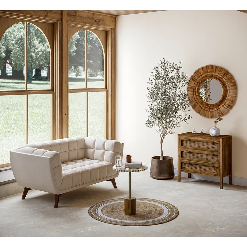 Table d'appoint ronde Slimi
