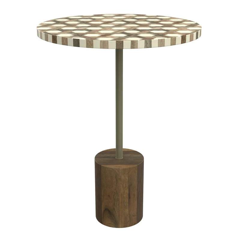 Table d'appoint ronde Slimi