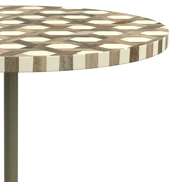 Table d'appoint ronde Slimi
