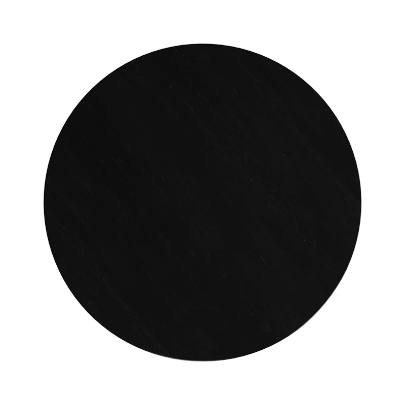 Table d'appoint Képès noire D50 cm