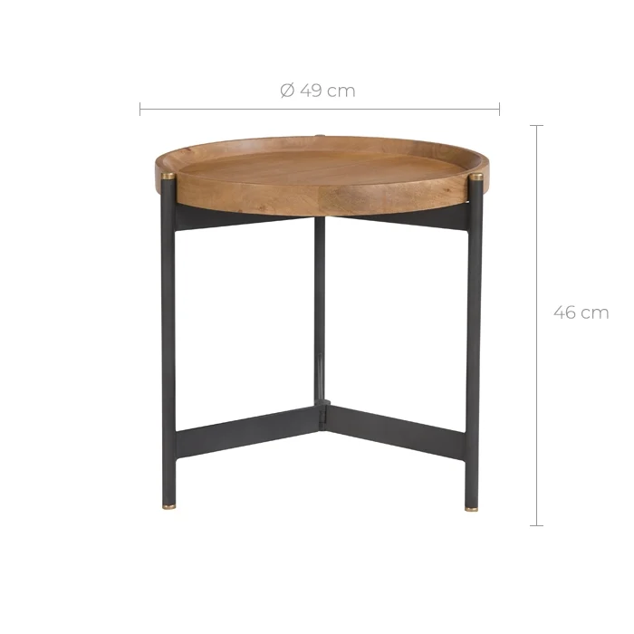 Table d'appoint Carter D49 cm