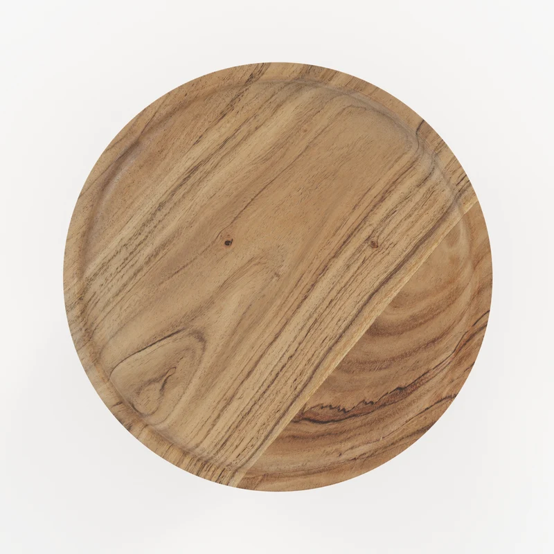 Table d'appoint Capucine en bois massif d'acacia
