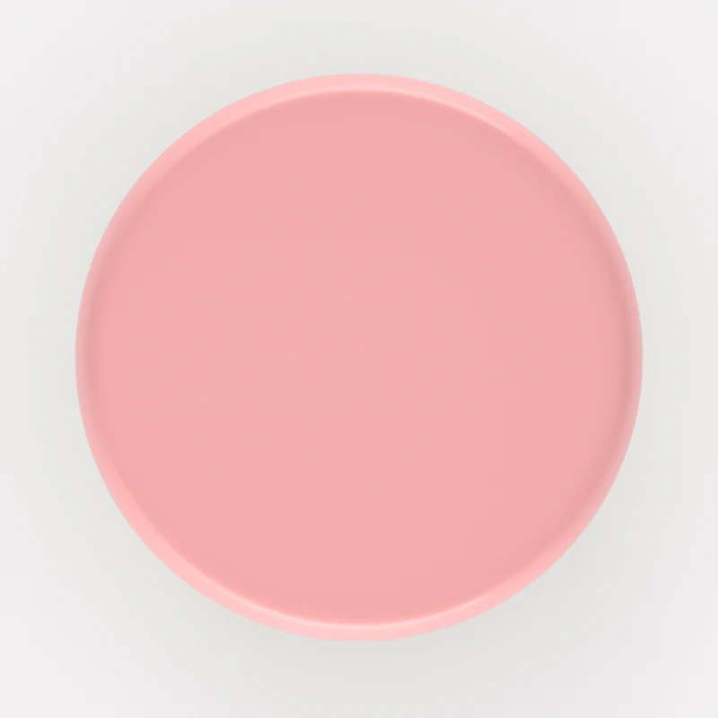 Table d'appoint Anouk en métal rose D40 cm
