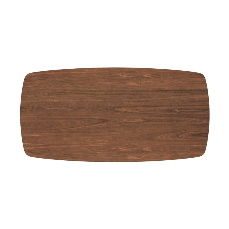 Table basse Sadi 120 cm en bois foncé