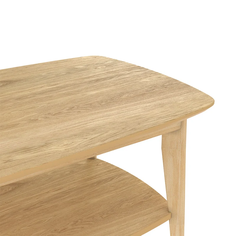 Table basse Sadi 120 cm en bois clair