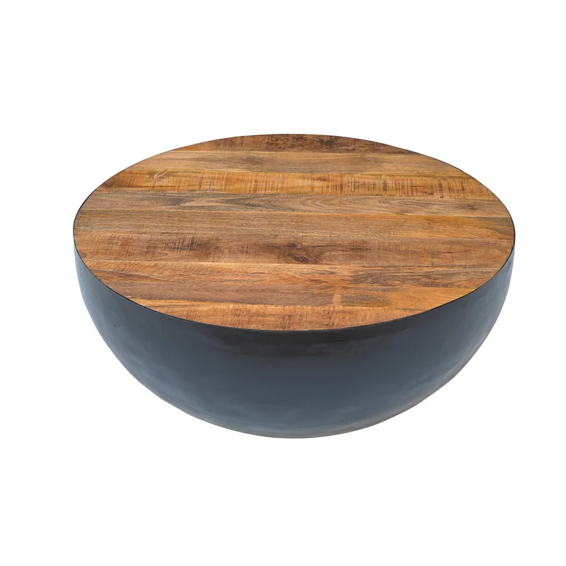 Table basse ronde Tajy D90 cm
