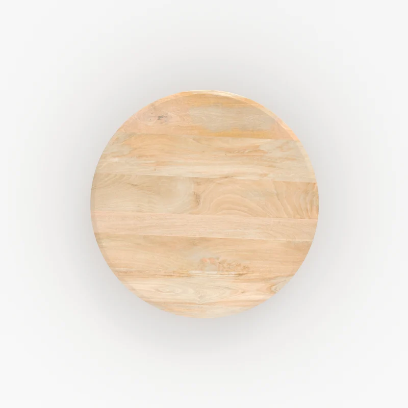 Table basse ronde Sacha en bois de manguier D90 cm