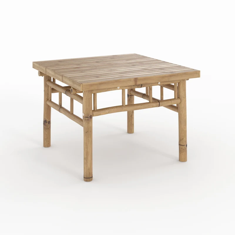 Table basse de jardin Vadella en bambou