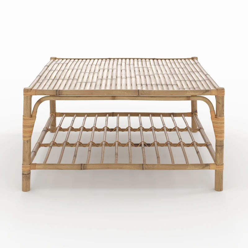 Table basse de jardin Timy en bambou