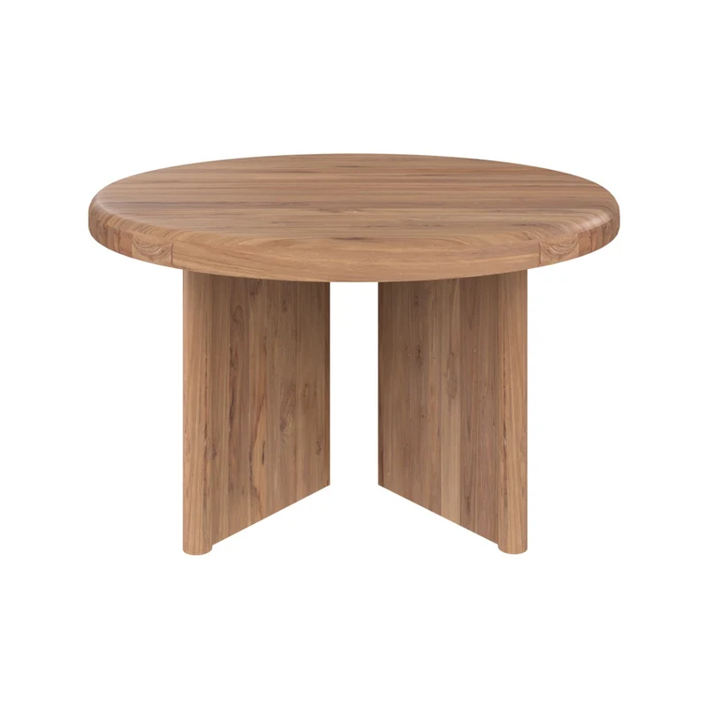 Table basse Bana ronde en bois D80 cm