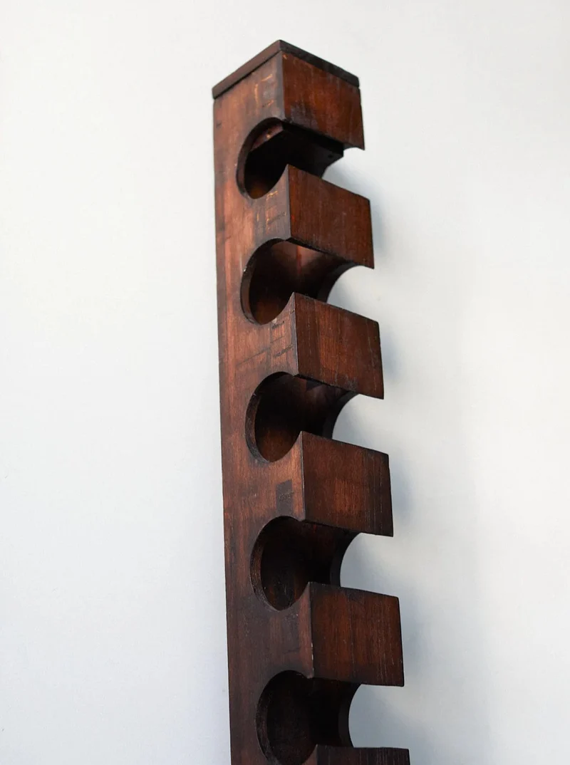 Brutalist Wine Rack