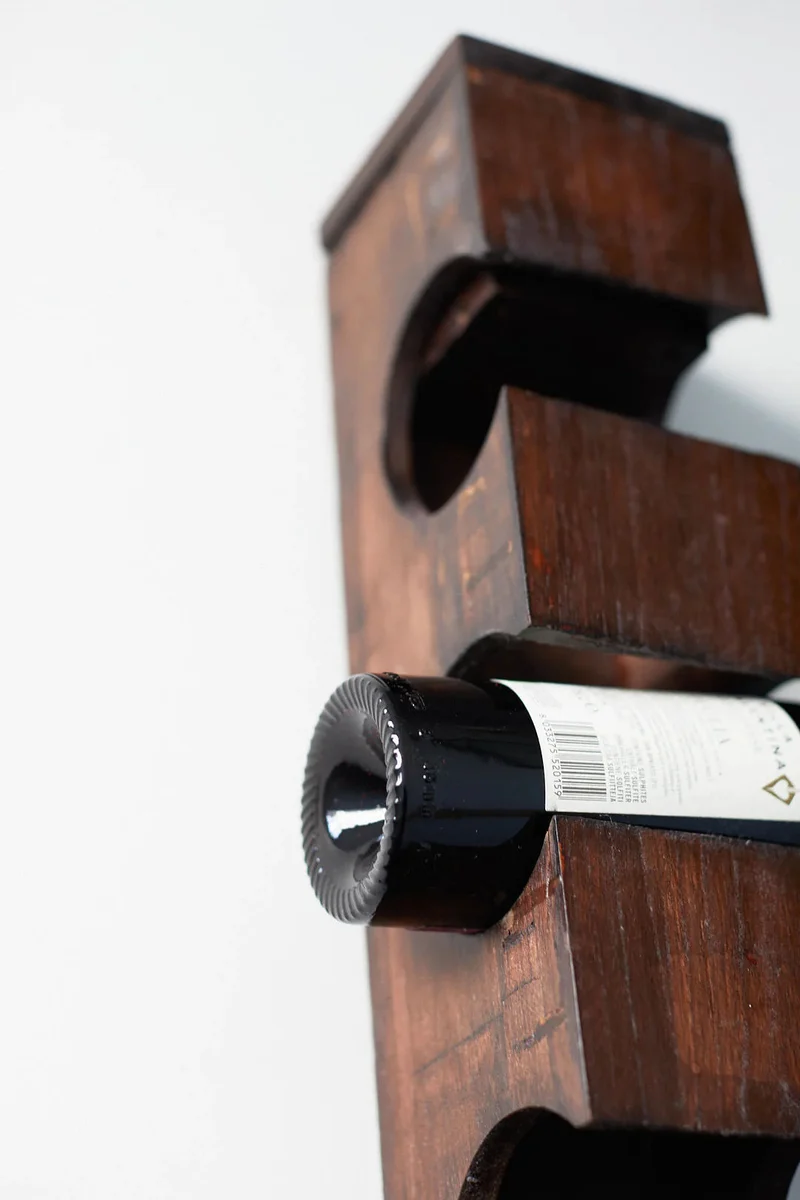 Brutalist Wine Rack