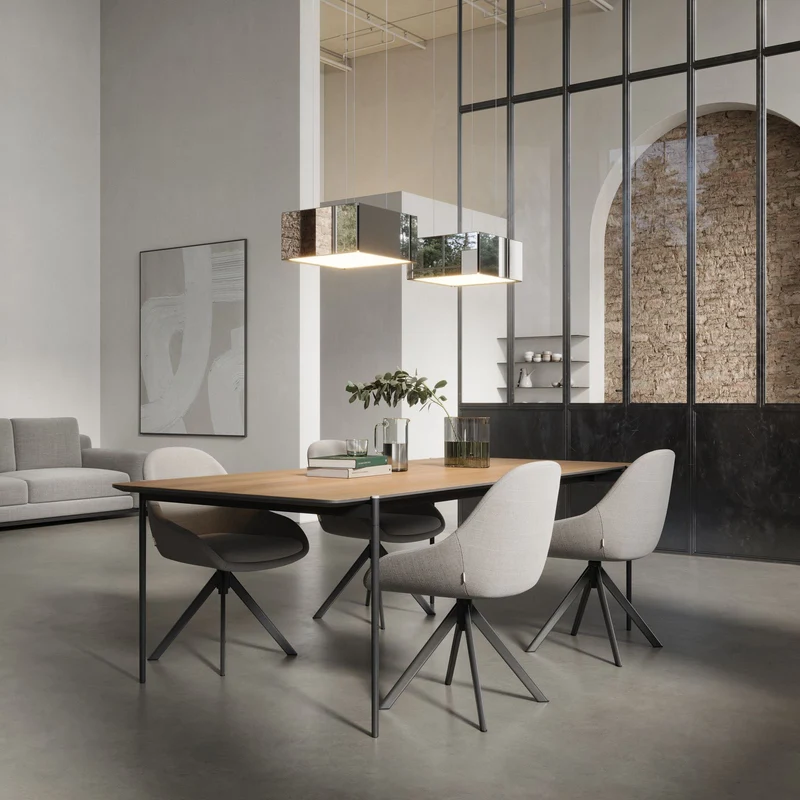 Suspension Mirror Cube