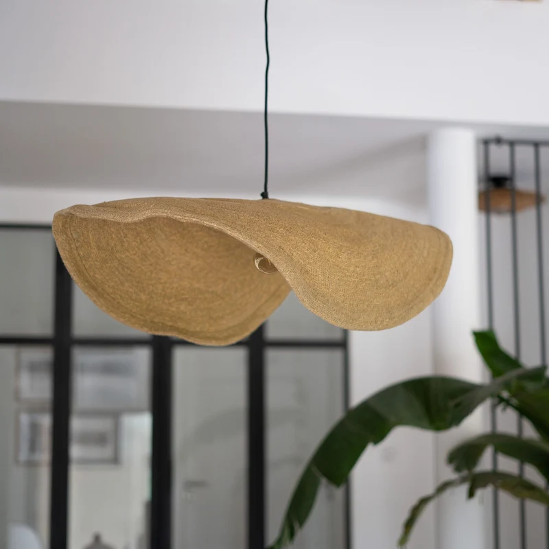 Suspension Maho en matière naturelle et métal D91 cm