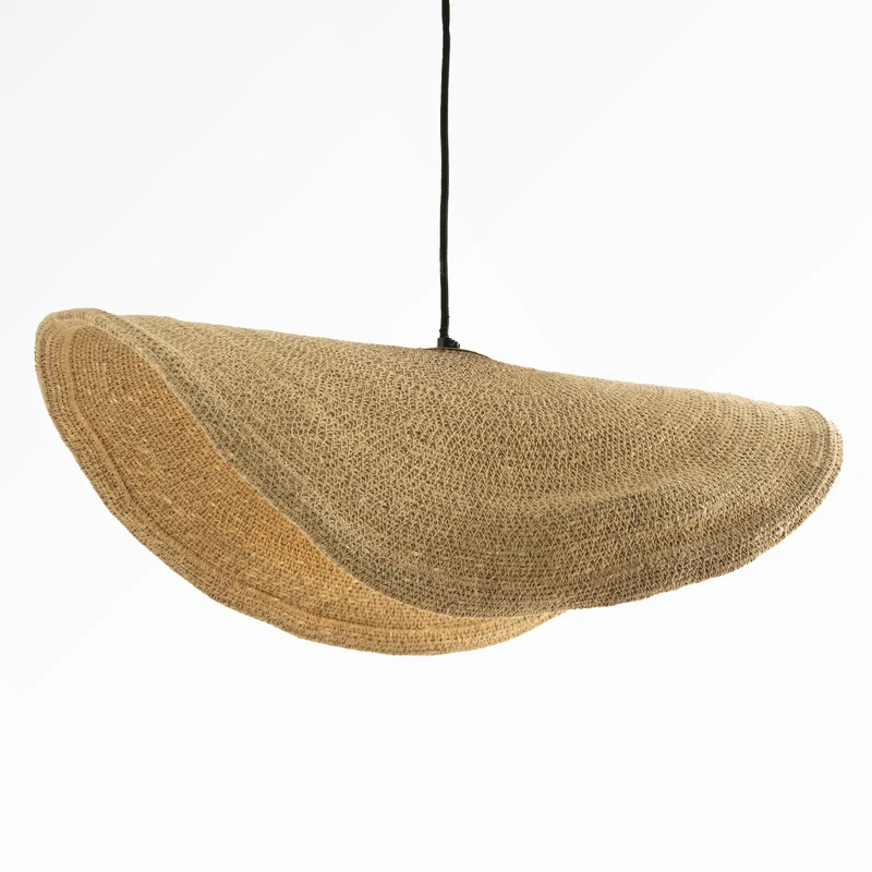 Suspension Maho en matière naturelle et métal D91 cm