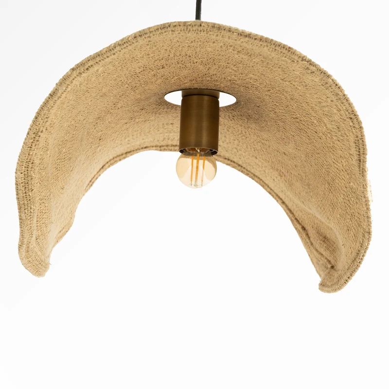 Suspension Maho en matière naturelle et métal D91 cm