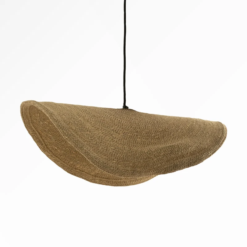 Suspension Maho en matière naturelle et métal D61 cm