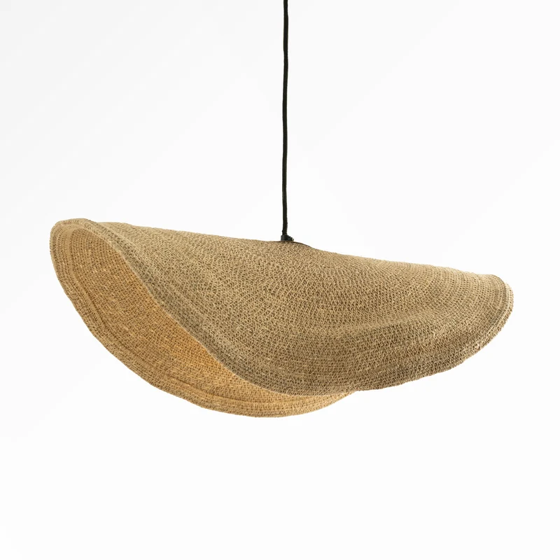Suspension Maho en matière naturelle et métal D61 cm
