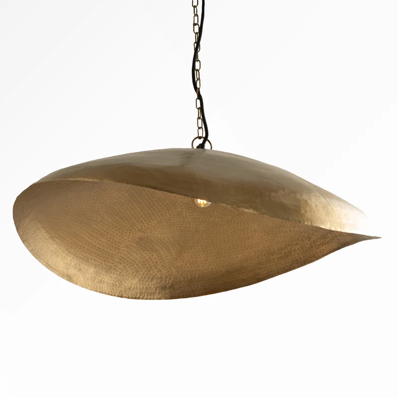 Suspension Elora en métal doré D72 cm