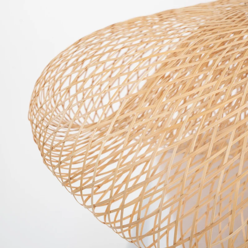 Suspension Anya en bambou naturel D88 cm