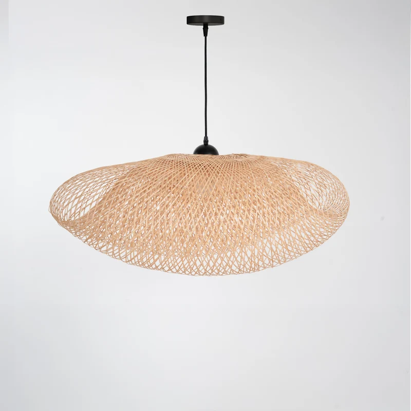 Suspension Anya en bambou naturel D88 cm