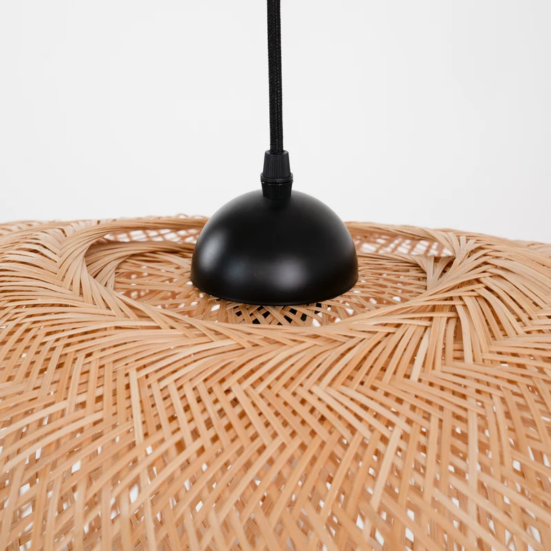 Suspension Anya en bambou naturel D88 cm