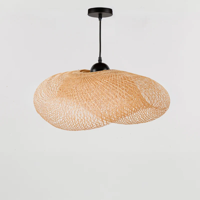 Suspension Anya en bambou naturel D60 cm