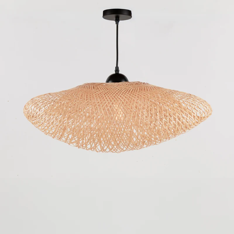 Suspension Anya en bambou naturel D60 cm