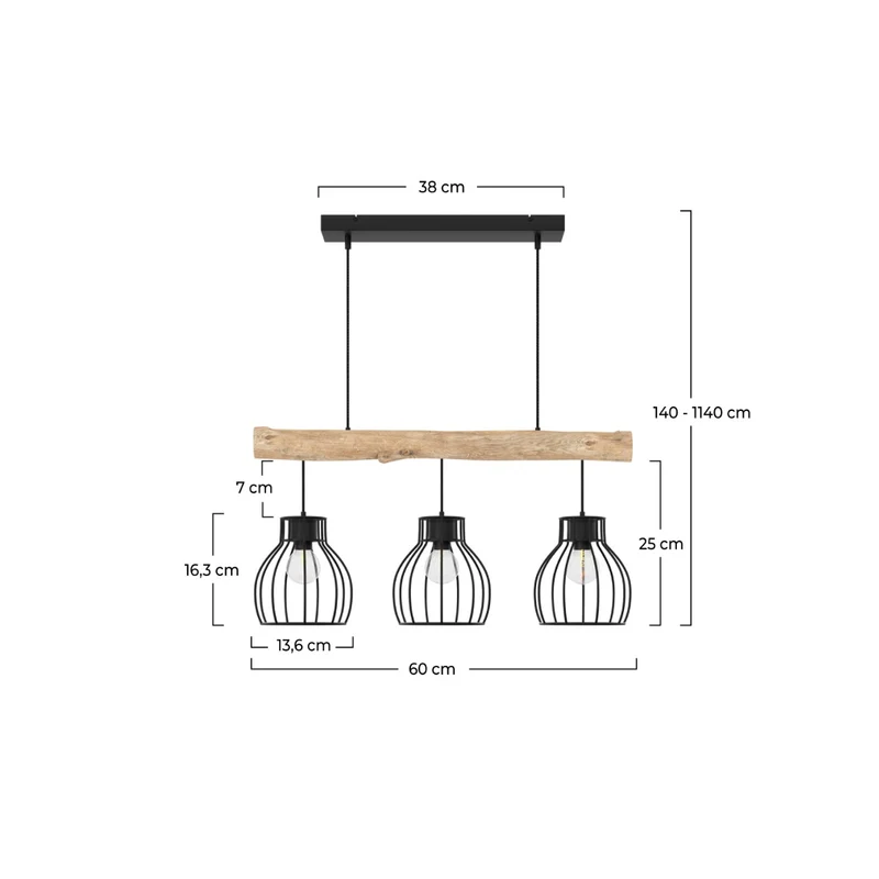 Suspension Abby ∅ 13,6cm