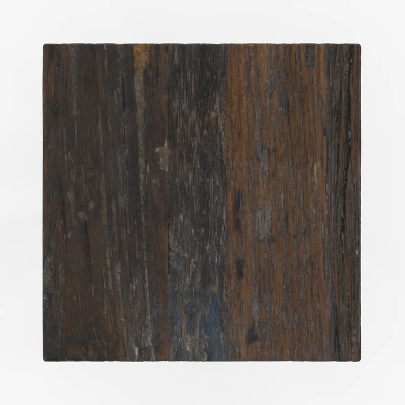 Petite table d'appoint Shanghai en bois et métal