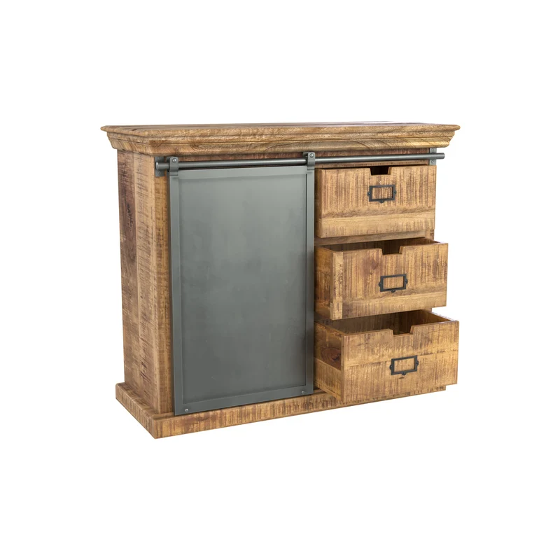 Petit buffet Tabuk en bois de manguier