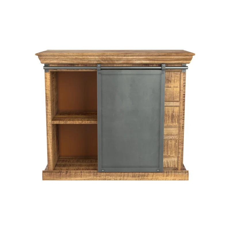 Petit buffet Tabuk en bois de manguier