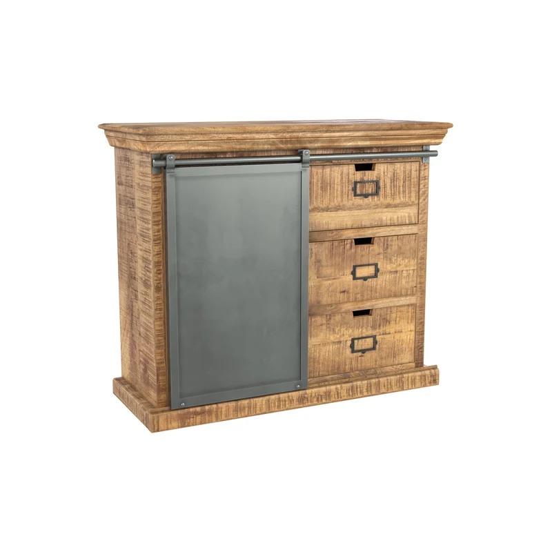 Petit buffet Tabuk en bois de manguier
