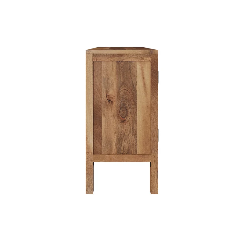 Petit buffet ajouré Jaya en bois de manguier