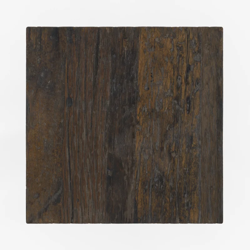 Moyenne table d'appoint Shanghai en bois et métal