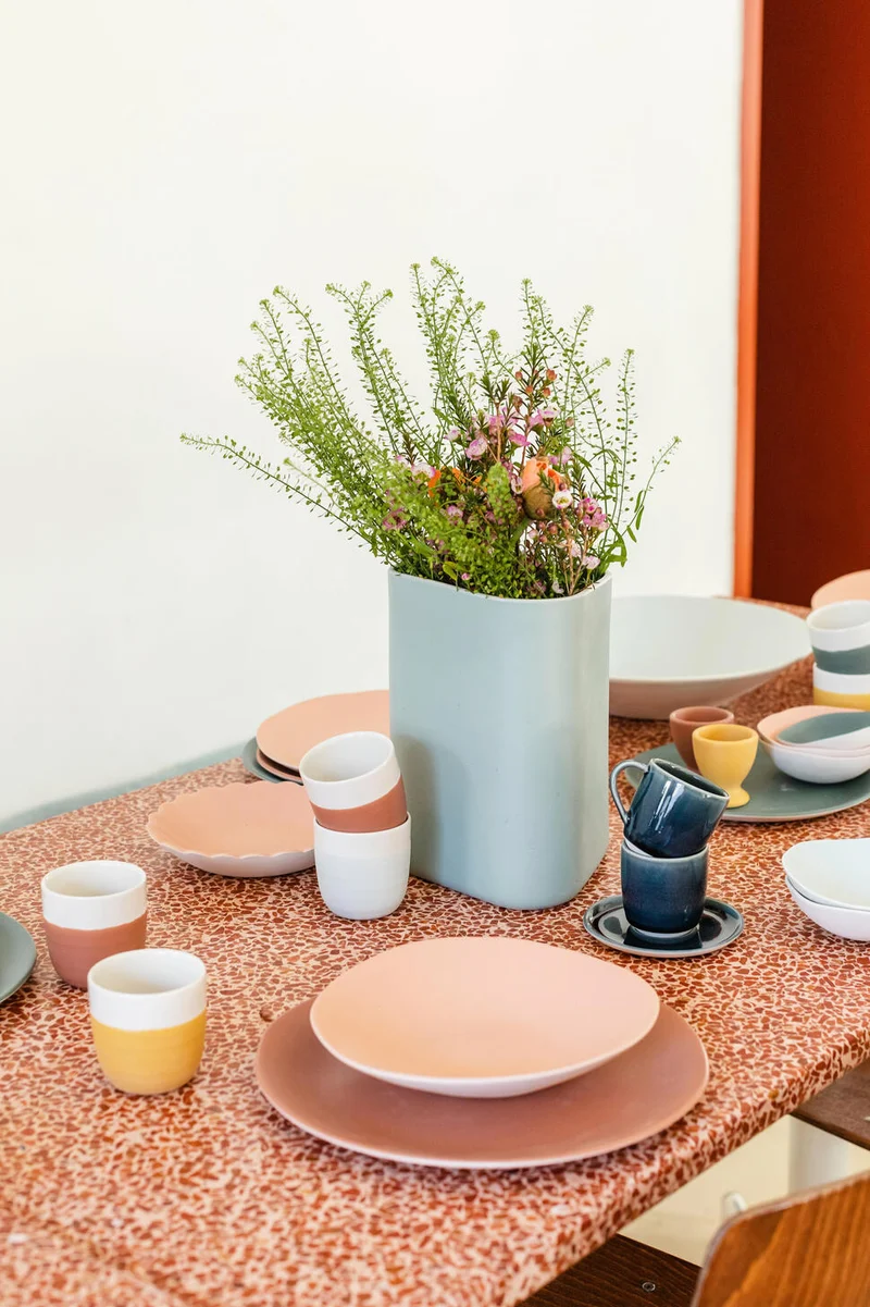 Assiette L Jardin de Maguelone Grenade
