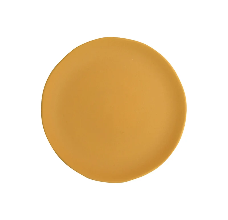 Assiette L Jardin de Maguelone Curcuma