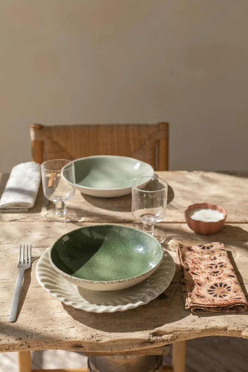 Assiette Creuse S Garrigue Thym