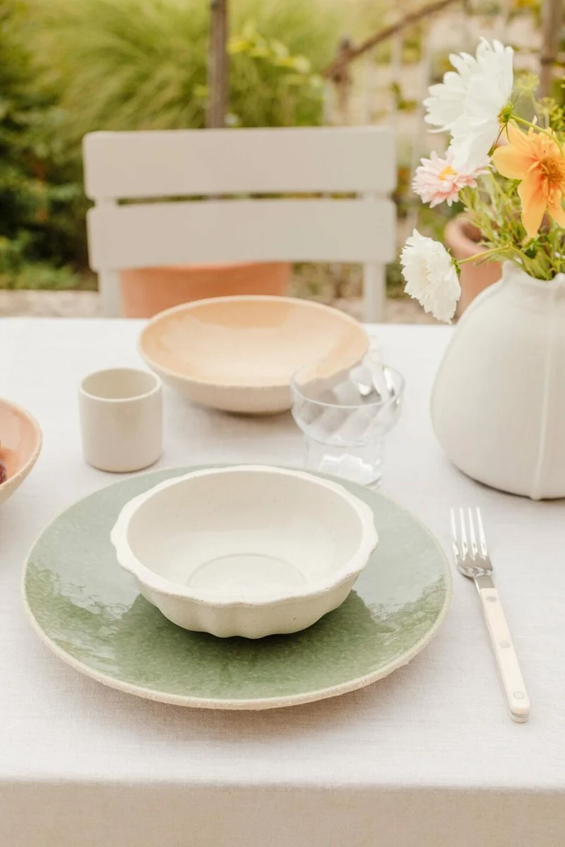 Assiette L Garrigue Thym
