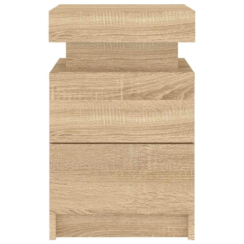 Table de Chevet Bois avec LED