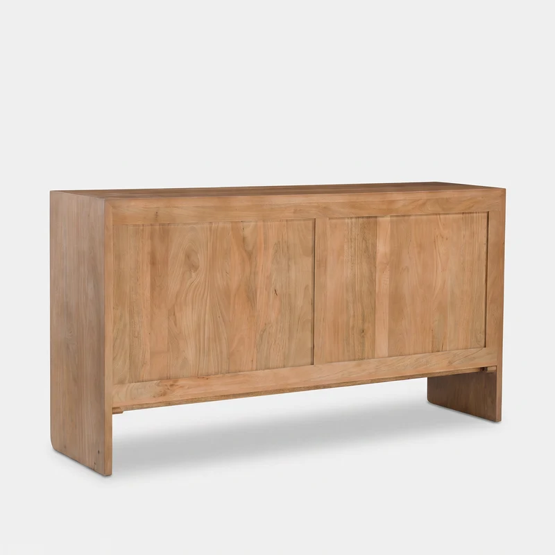 Buffet Achille en bois de manguier marron clair