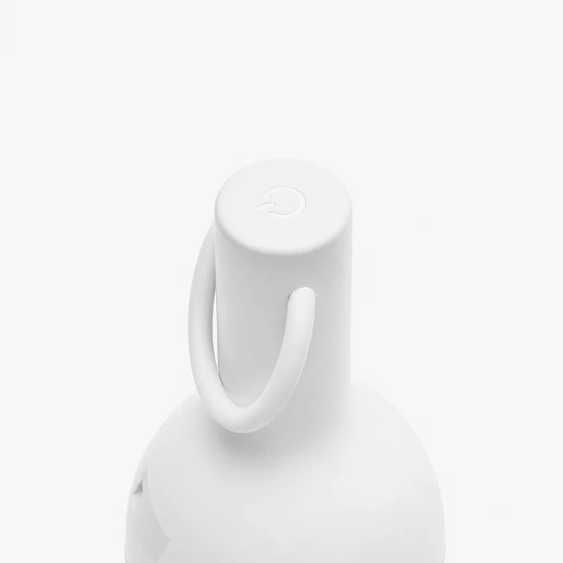 Lampe nomade Elo en plastique blanc