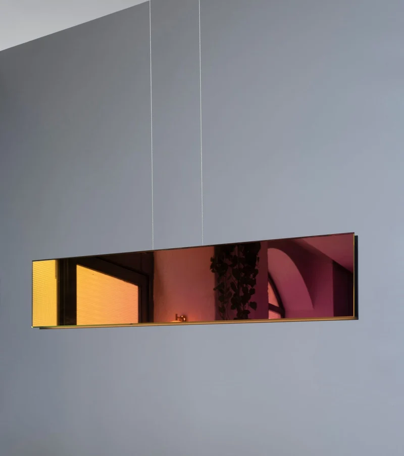 Suspension Mirror Wide
