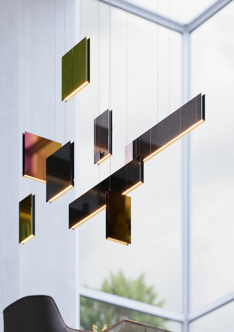 Suspension Mirror Wide