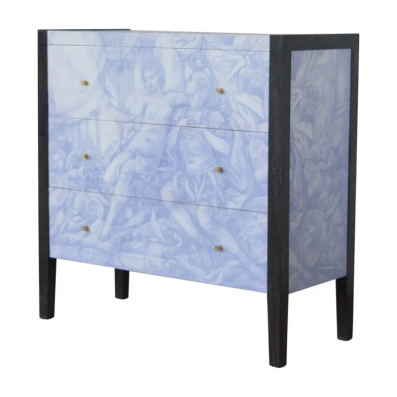 Mayah™ - Commode motif grec antique fait-main